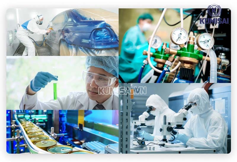 Ứng dụng của máy nén khí 4hp