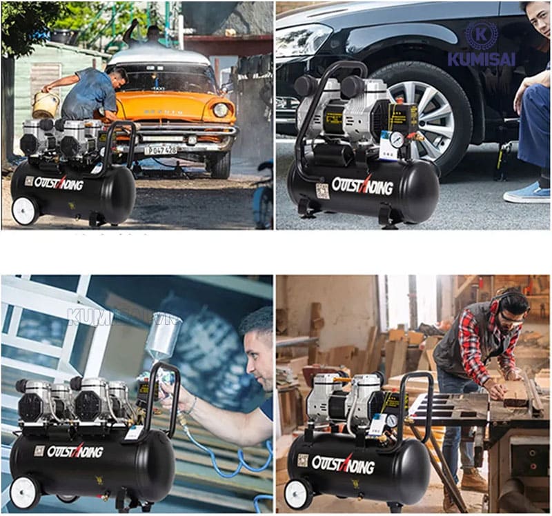 Máy nén khí 6 bar đa ứng dụng 