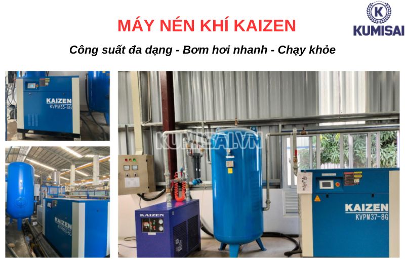 Ưu điểm của máy nén khí Kaizen