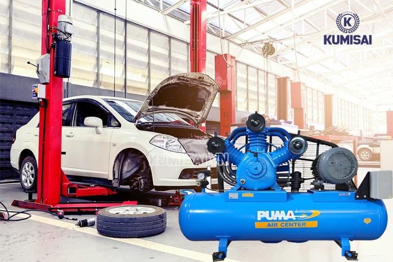 Ứng dụng Puma PK-15300 (15HP) trong sửa chữa ô tô