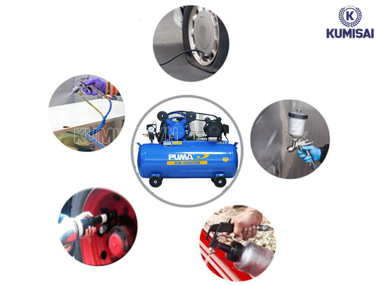 Puma PK-2100 nén hơi nhanh chóng, tính ứng dụng cao 