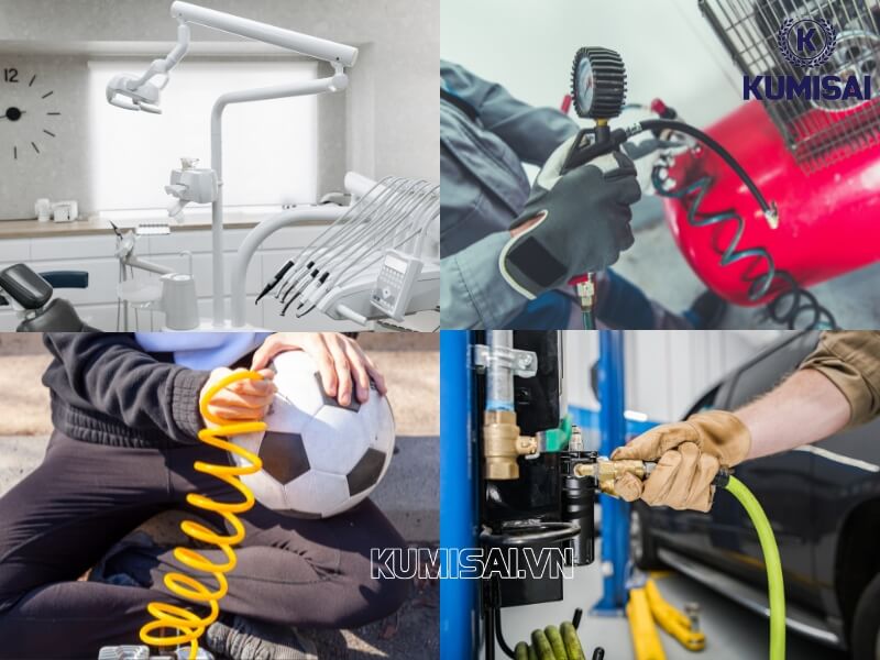 Ứng dụng của máy nén khí T-max Ứng dụng của máy nén khí T-max