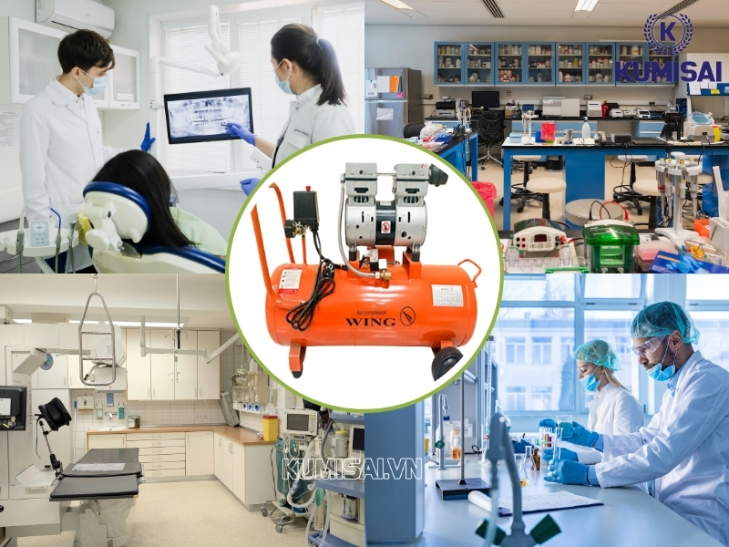 Ứng dụng trong thực tế của máy nén khí Wing TW-OF550-35L