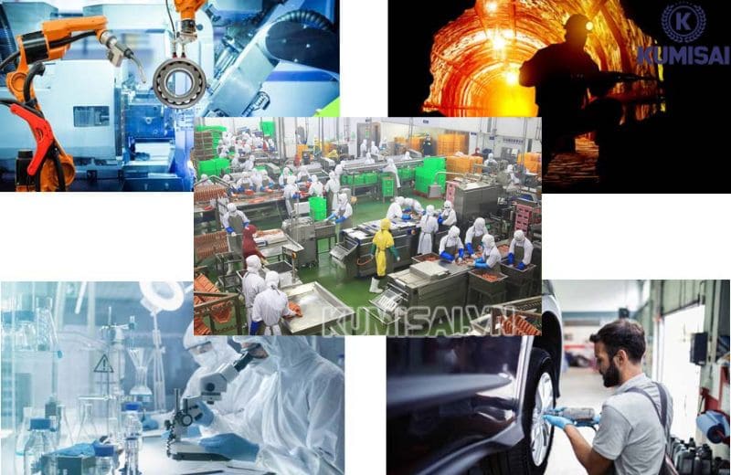 Ứng dụng của máy nén khí Yamasu