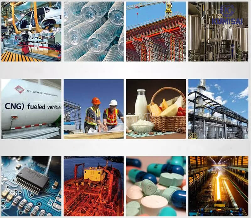 Máy nén khí ly tâm ứng dụng trong nhiều ngành nghề, lĩnh vực