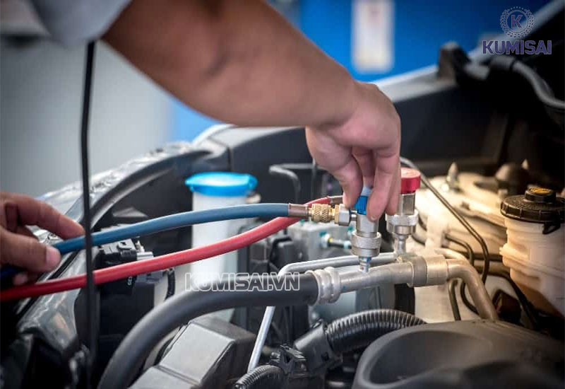 Ứng dụng đắc lực máy nén khí ô tô