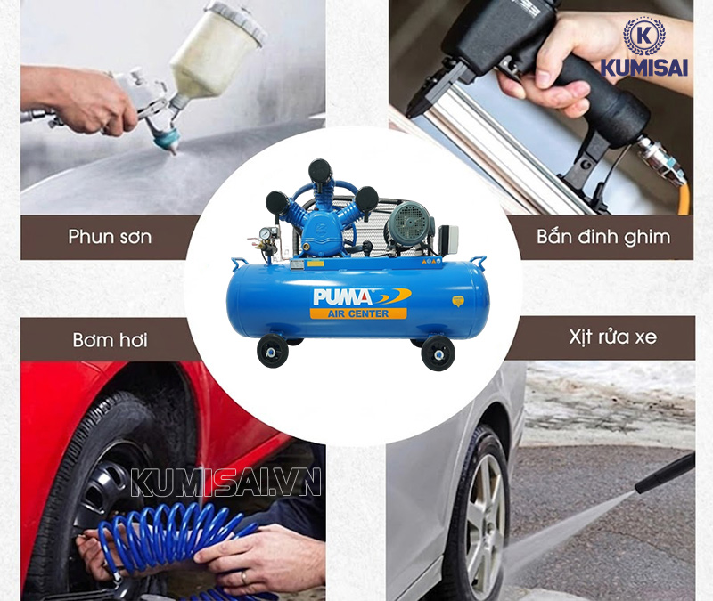 Các lĩnh vực sử dụng máy nén khí Puma GX-5160