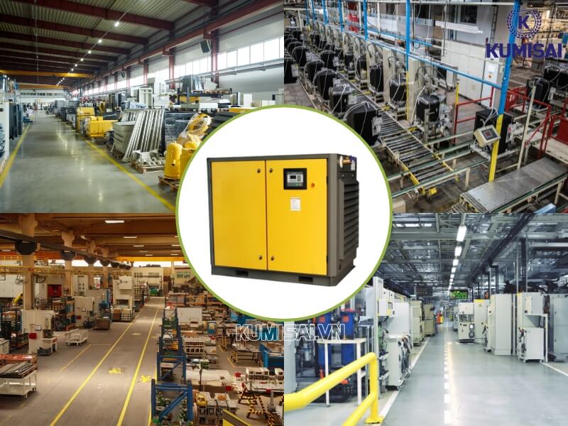 Ứng dụng của máy nén khí Pegasus TMPM120A