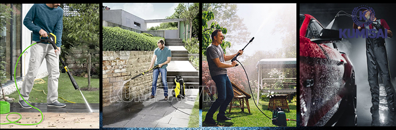 Ứng dụng máy rửa xe Karcher K4 Full Control