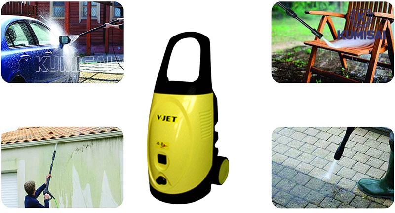 Khả năng sử dụng linh hoạt máy rửa xe V-Jet VJ 110(P) cực linh hoạt 