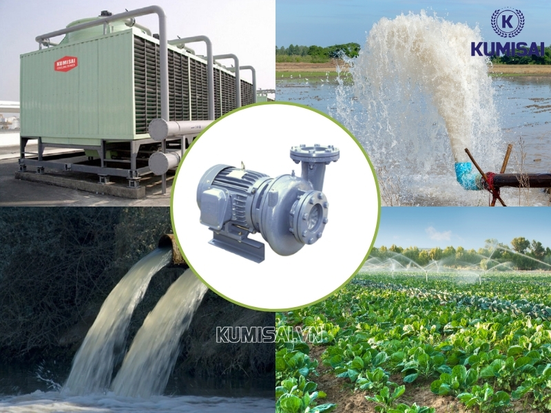 Ứng dụng phổ biến của máy bơm Teco 3HP HVP350-12.2 20