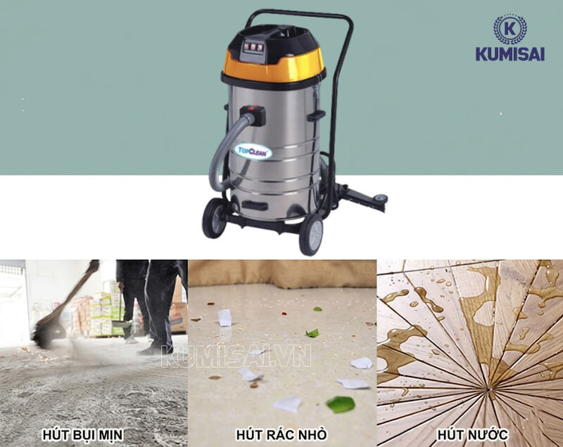 Khả năng hút bụi khô và ướt