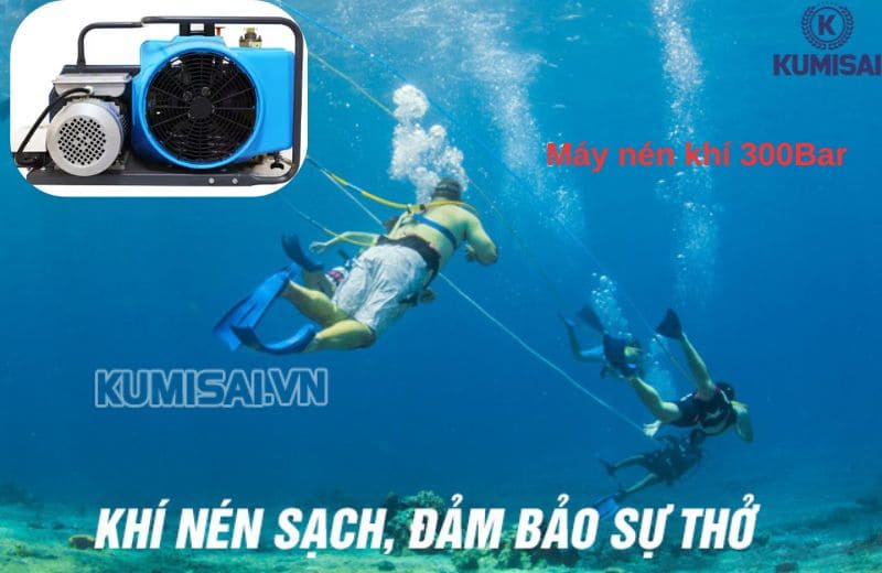Ưu điểm máy nén khí 300bar