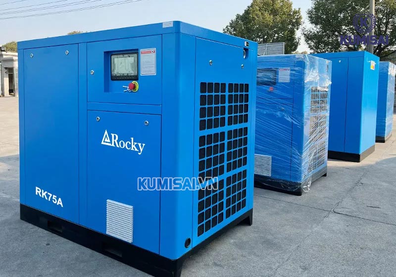 Máy nén khí công nghiệp 55kW được nhiều đơn vị sử dụng