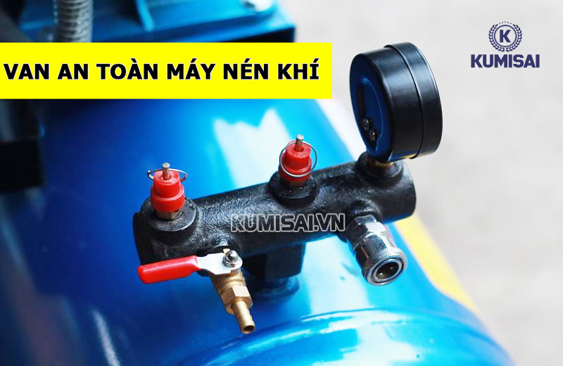 Van an toàn máy nén khí: Vai trò, Cấu tạo, & Nguyên lý