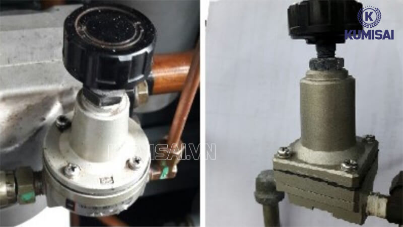 Van áp suất hỏng khiến máy nén khí không tự ngắt
