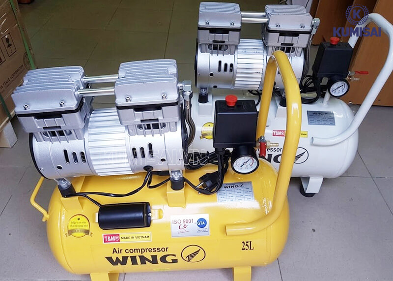 Những điều cần biết khi vận hành và bảo trì đầu nén khí không dầu Wing OF550