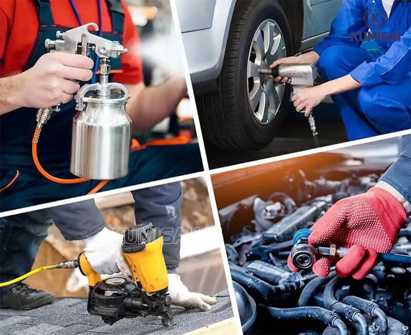 Khí nén dùng trong vận hành, sản xuất Khí nén dùng trong vận hành, sản xuất