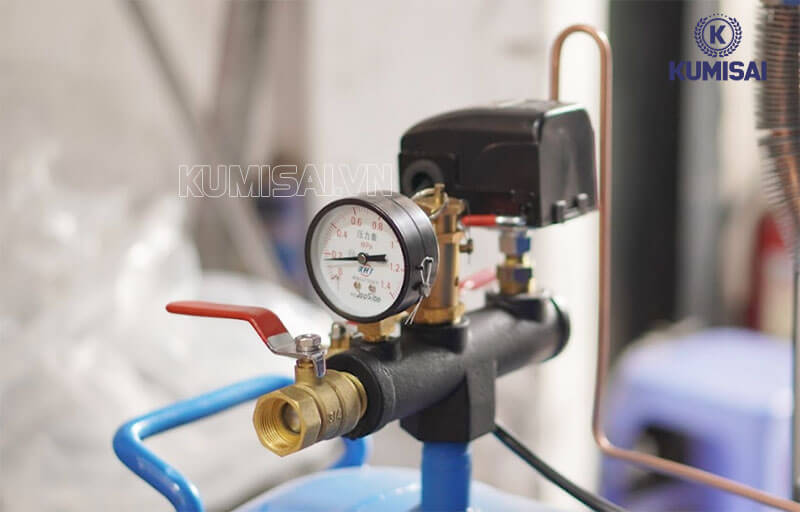 Hệ thống van & đồng hồ đo áp 