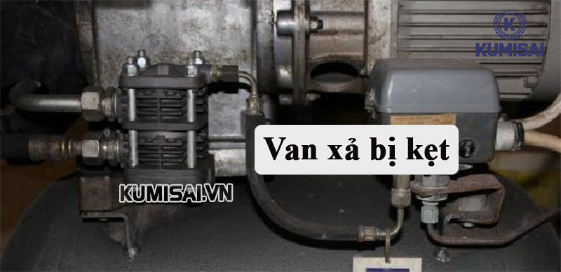 Van xả bị kẹt