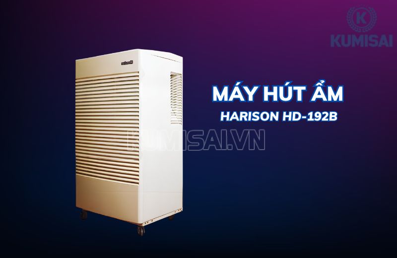 Vẻ ngoài của máy hút ẩm Harison HD-100B