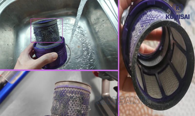Vệ sinh bộ lọc đúng cách 