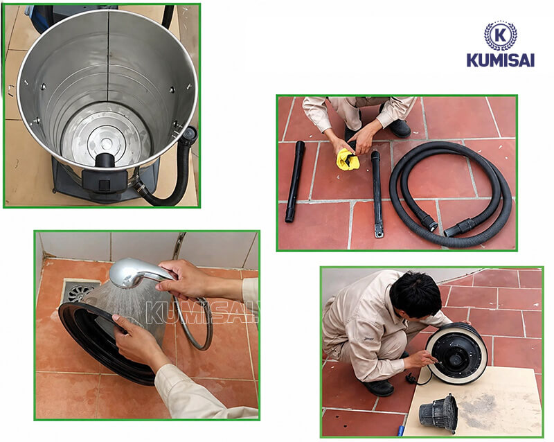 Vệ sinh máy đúng cách sau khi sử dụng