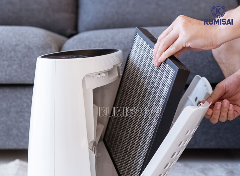 Vệ sinh bộ lọc máy lọc không khí