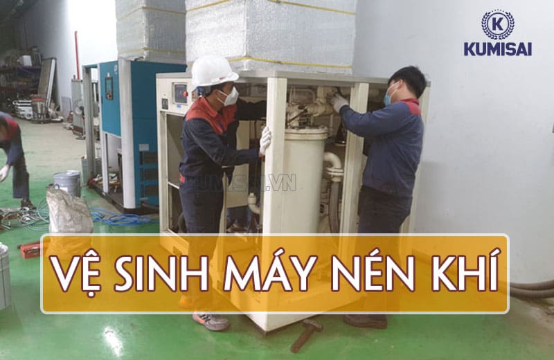 Quy trình vệ sinh máy nén khí: Chi tiết, Dễ hiểu, Dễ thao tác