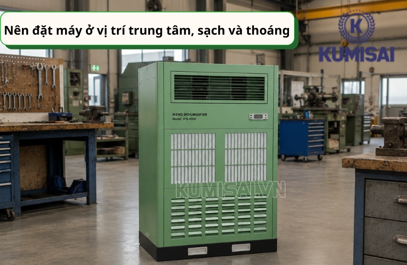 Vị trí đặt IKENO IFD-4500 phù hợp