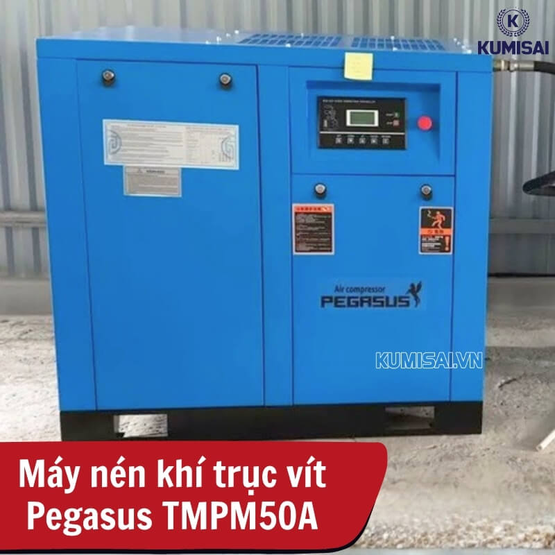 Tìm hiểu về máy nén khí trục vít Pegasus TMPM50A
