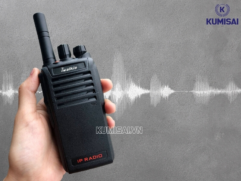 Bộ đàm 4G chỉ sử dụng được khi có sóng di động hoặc Wifi