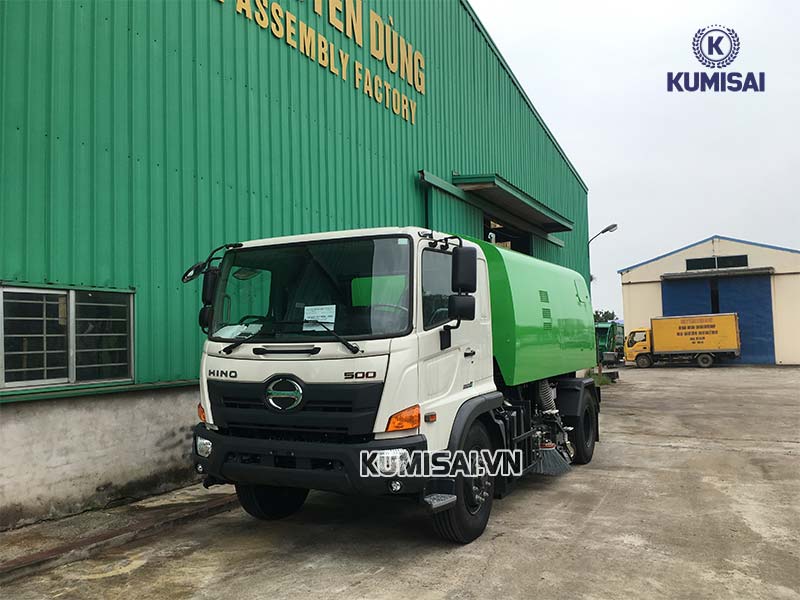 Xe dọn rác Hino 5 khối