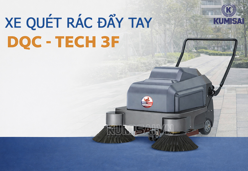 Tìm hiểu xe quét rác đẩy tay DQC - Tech 3F