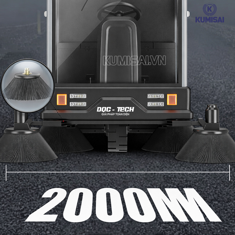 Độ rộng làm sạch lớn