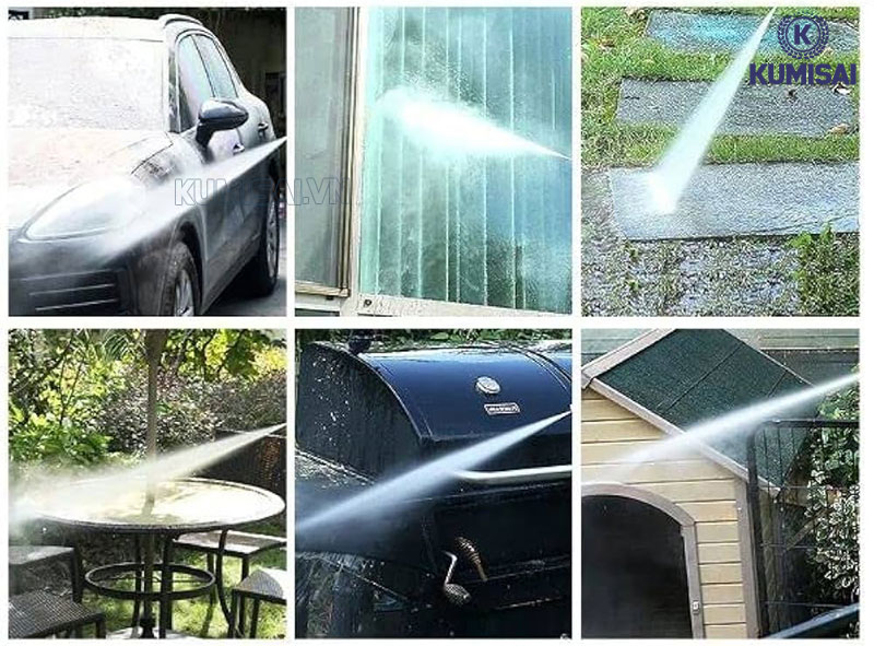Xịt rửa đa năng, ứng dụng linh hoạt 