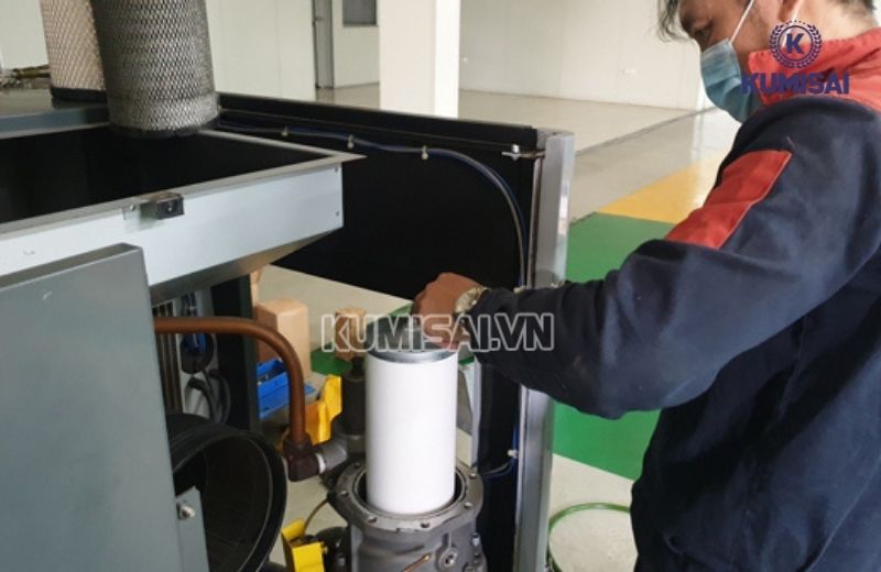 Hướng dẫn cách xử lý mã lỗi máy nén khí Kobelco