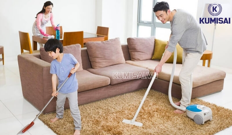 Xử lý đa dạng bụi bẩn nhanh chóng